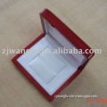 shiny painting wooden ring box red packing boxes for jewelry